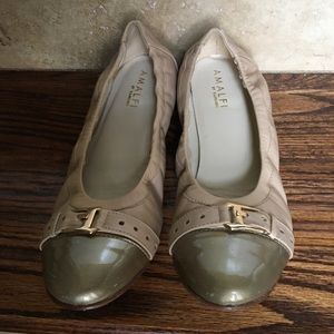 Amalfi leather ballet flats